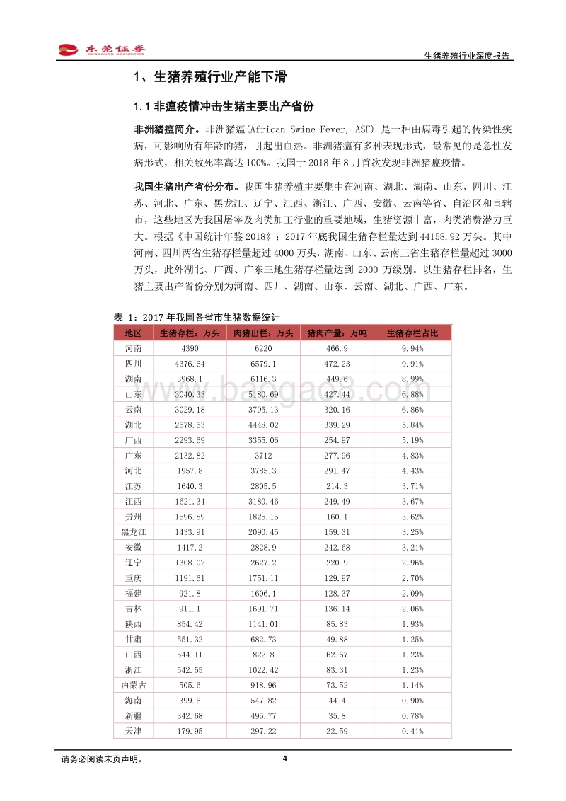 生猪养殖行业深度报告：猪价有望维持高位，龙头补栏大增，2020业绩有望迎来大爆发.pdf_第4页