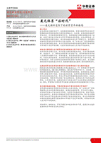 美元循环受阻下的世界货币新格局：美元体系“后时代”.pdf