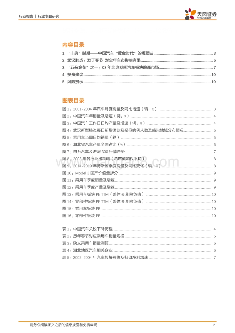 “非典”复盘：疫情对汽车消费影响几何.pdf_第2页