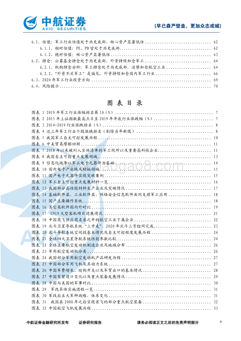 2020年军工行业策略：早已森严壁垒，更加众志成城.pdf_第4页