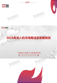 2018年无人机市场概述及发展预测.pdf