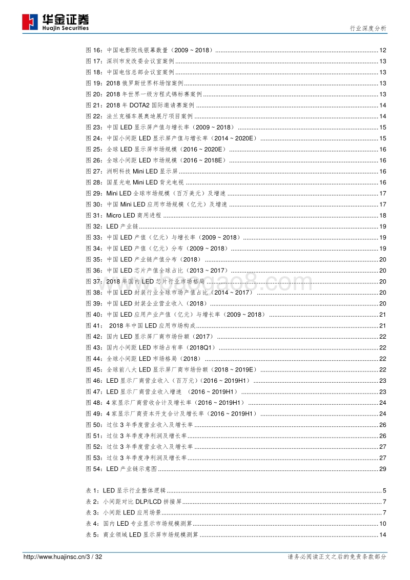 LED系列报告1：LED需求之显示：小间距方兴未已，MiniLED未来已来.pdf_第3页