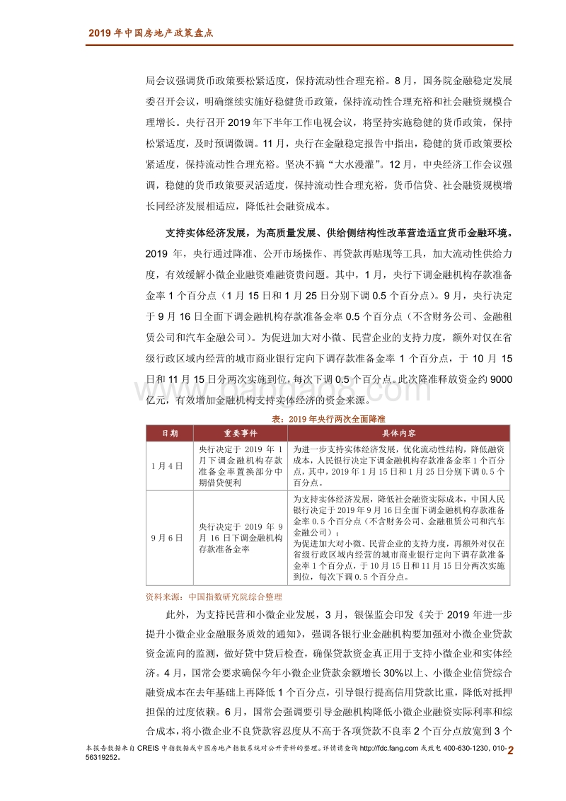 2019年中国房地产政策盘点.pdf_第2页