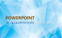 2020蓝色清新背景商务PPT模板.ppt