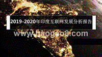 2019-2020年印度互联网发展分析报告.pptx