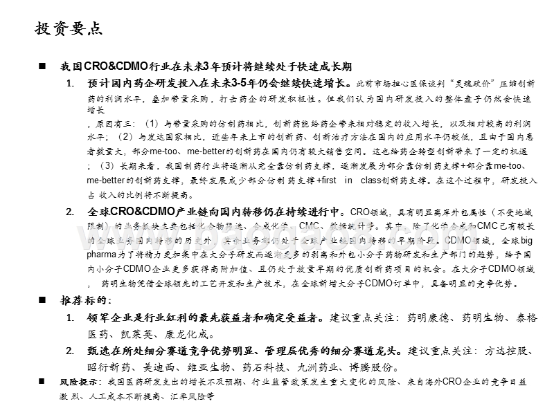 2020中国CRO&CDMO行业研究报告.pptx_第2页