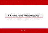 2020年聚酯产业链发展前景研究报告.pptx