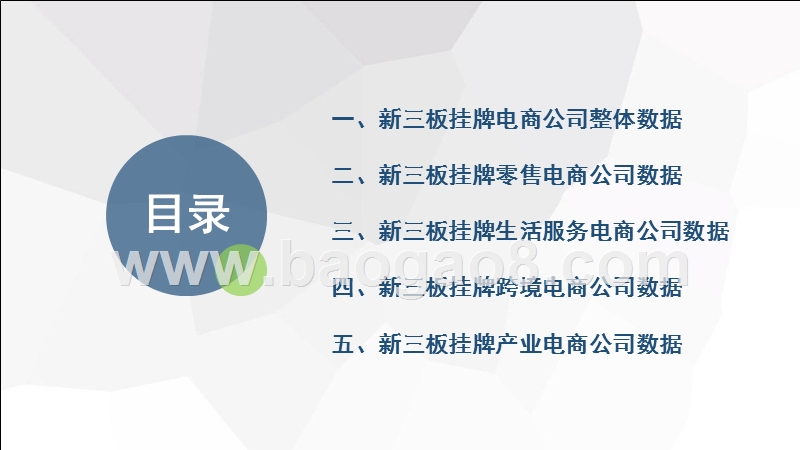 2019H1中国新三板挂牌电子商务公司数据分析报告.pptx_第2页