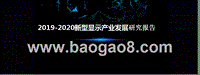 2019-2020新型显示产业发展研究报告.pptx