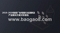 2019-2020微信广告母婴行业洞察及产业解决方案分析报告.pptx