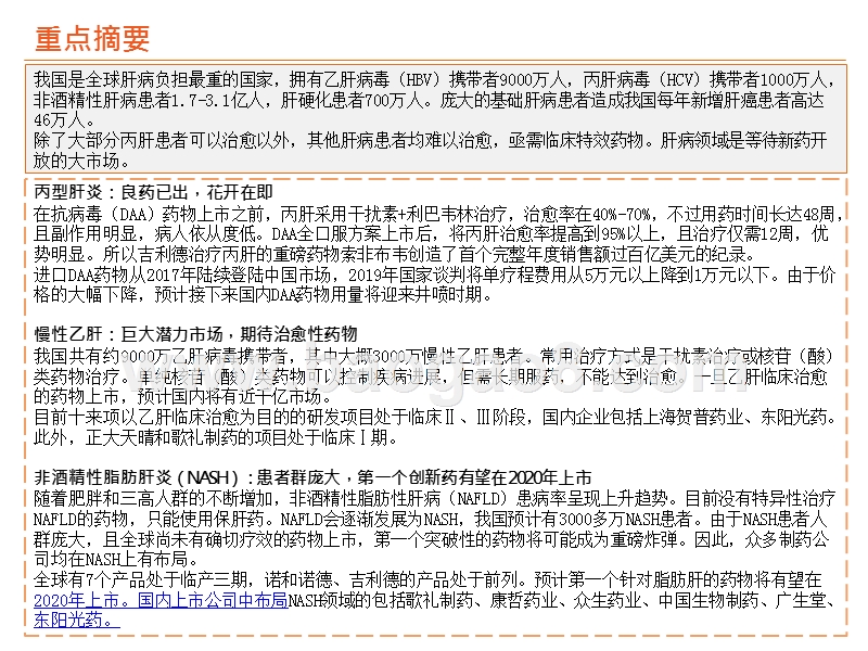2020肝病药市场展望分析报告.pptx_第2页