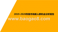 2019-2020存量市场新人群机会分析报告.pptx