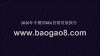 2020年中腰部KOL营销发展报告.pptx