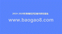 2019-2020环渤海经济区楼市研究报告.pptx