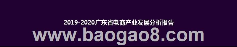 2019-2020广东省电商产业发展分析报告.pptx_第1页