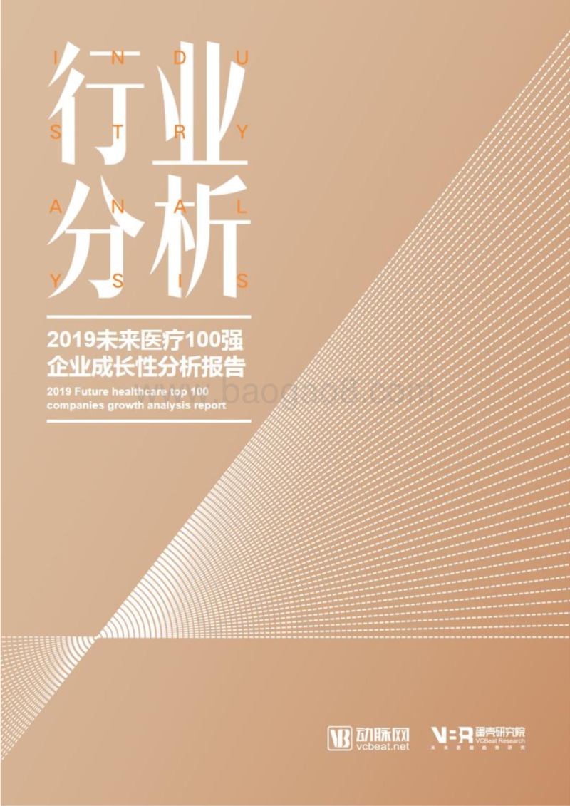 2019未来医疗100强企业成长性分析报告.pdf_第1页