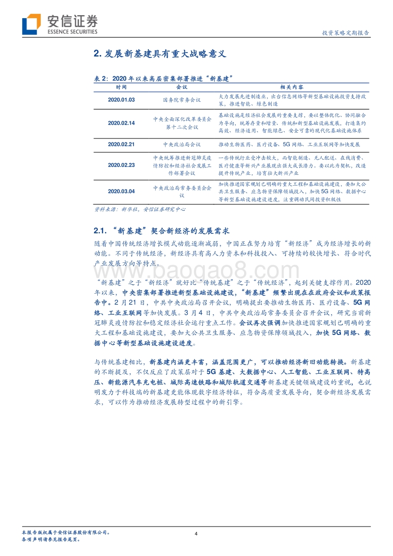 “新基建”之二：值得中长期重视的主线.pdf_第4页