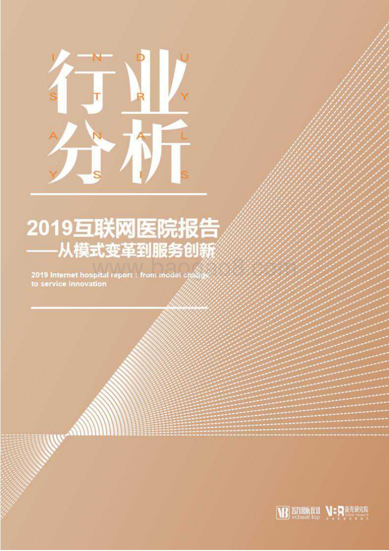 2019互联网医院报告：从模式变革到服务创新.pdf_第1页