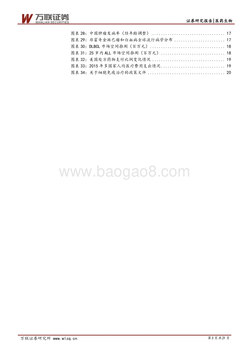 CAR-T行业投资专题报告：商业化进展顺利，市场潜力仍待挖掘.pdf_第3页