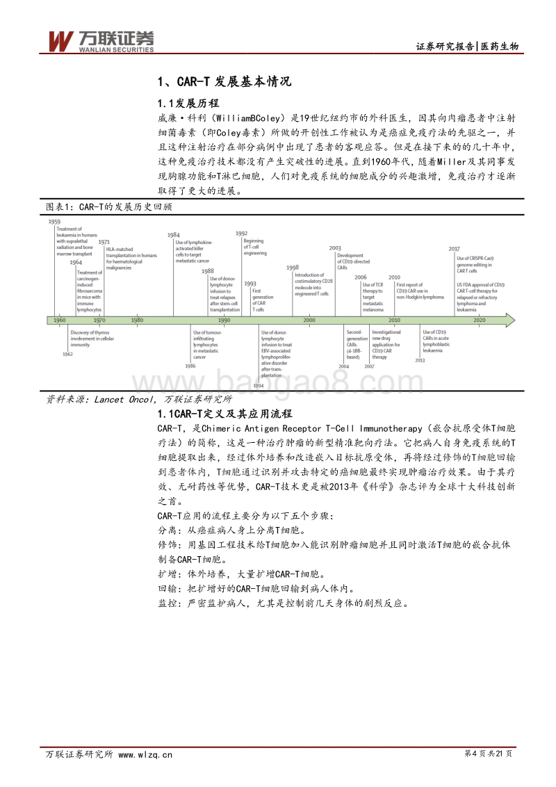 CAR-T行业投资专题报告：商业化进展顺利，市场潜力仍待挖掘.pdf_第4页