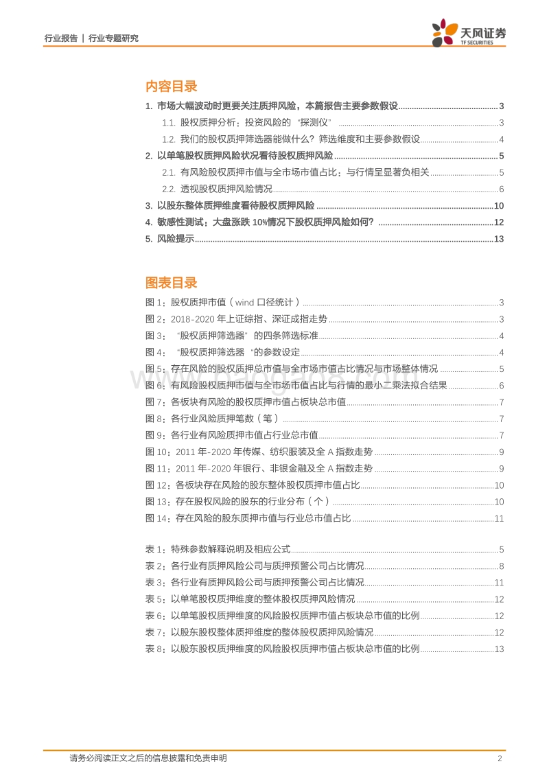 建筑装饰行业专题研究：市场波动性加大，当前全市场股权质押风险如何？.pdf_第2页