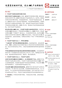 不良资产处置专题报告之一：处置需求被动升温，关注AMC产业新格局.pdf