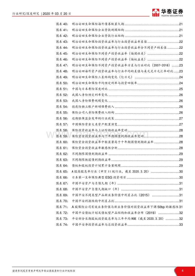 从日本低利率保险投资探究中国险资发展之道：峰回路转，柳暗花明.pdf_第4页