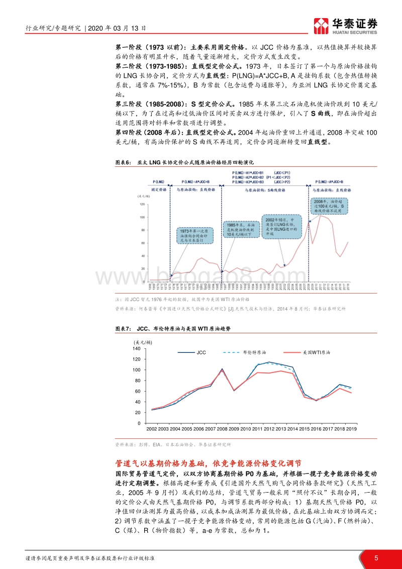 进口天然气有望步入“低参数”时代：国际油价对我国天然气成本影响几何.pdf_第5页
