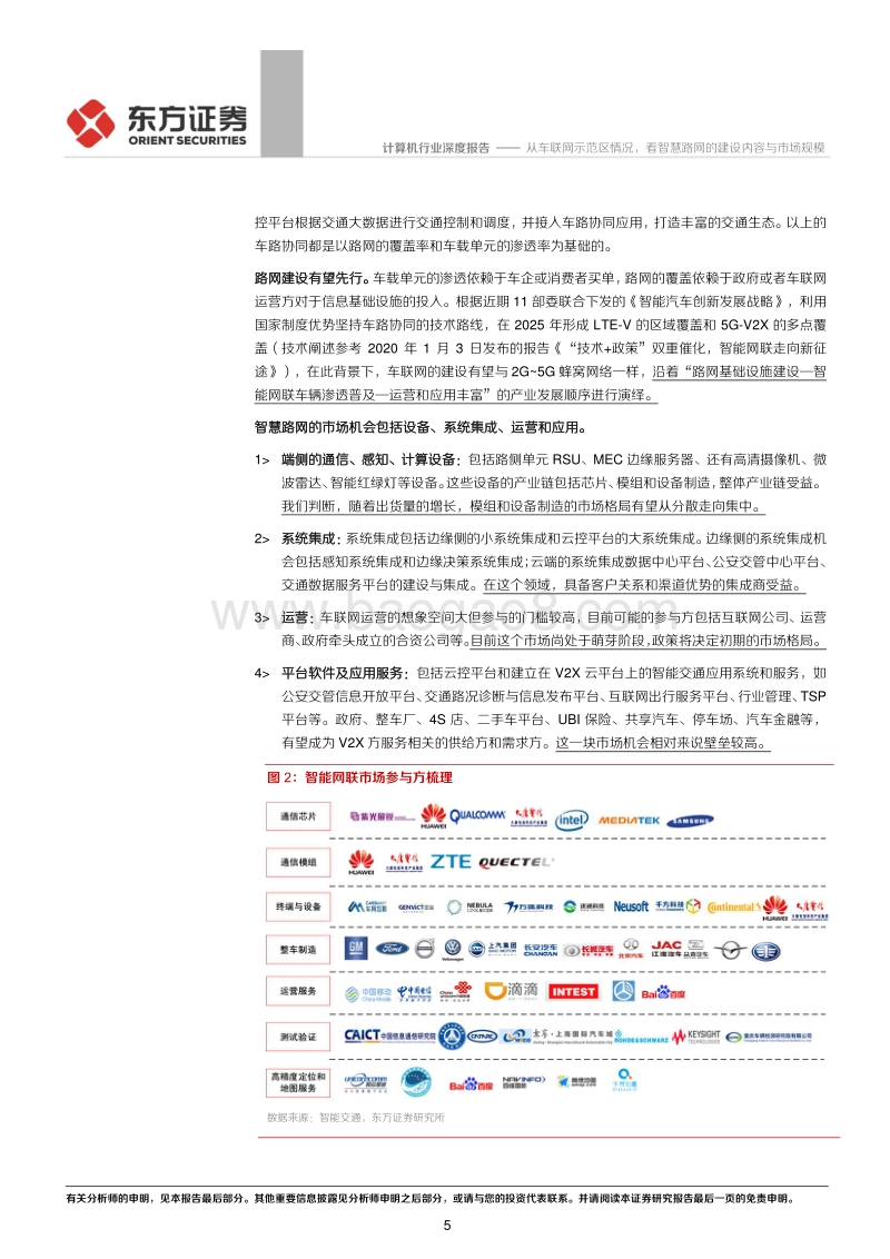 从车联网示范区情况，看智慧路网的建设内容与市场规模.pdf_第5页