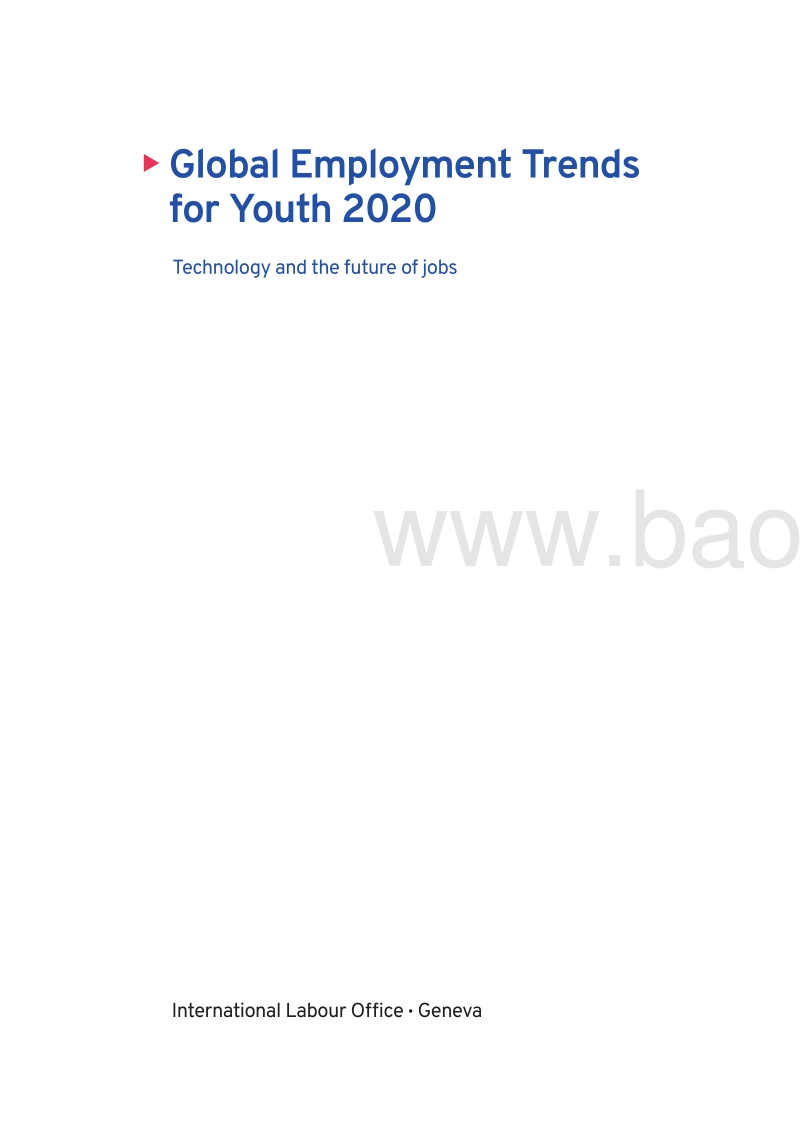 2020年全球青年就业趋势（英文版）.pdf_第2页