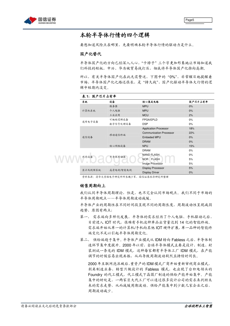 半导体专题系列研究之十五：半导体行情的风险是什么.pdf_第5页