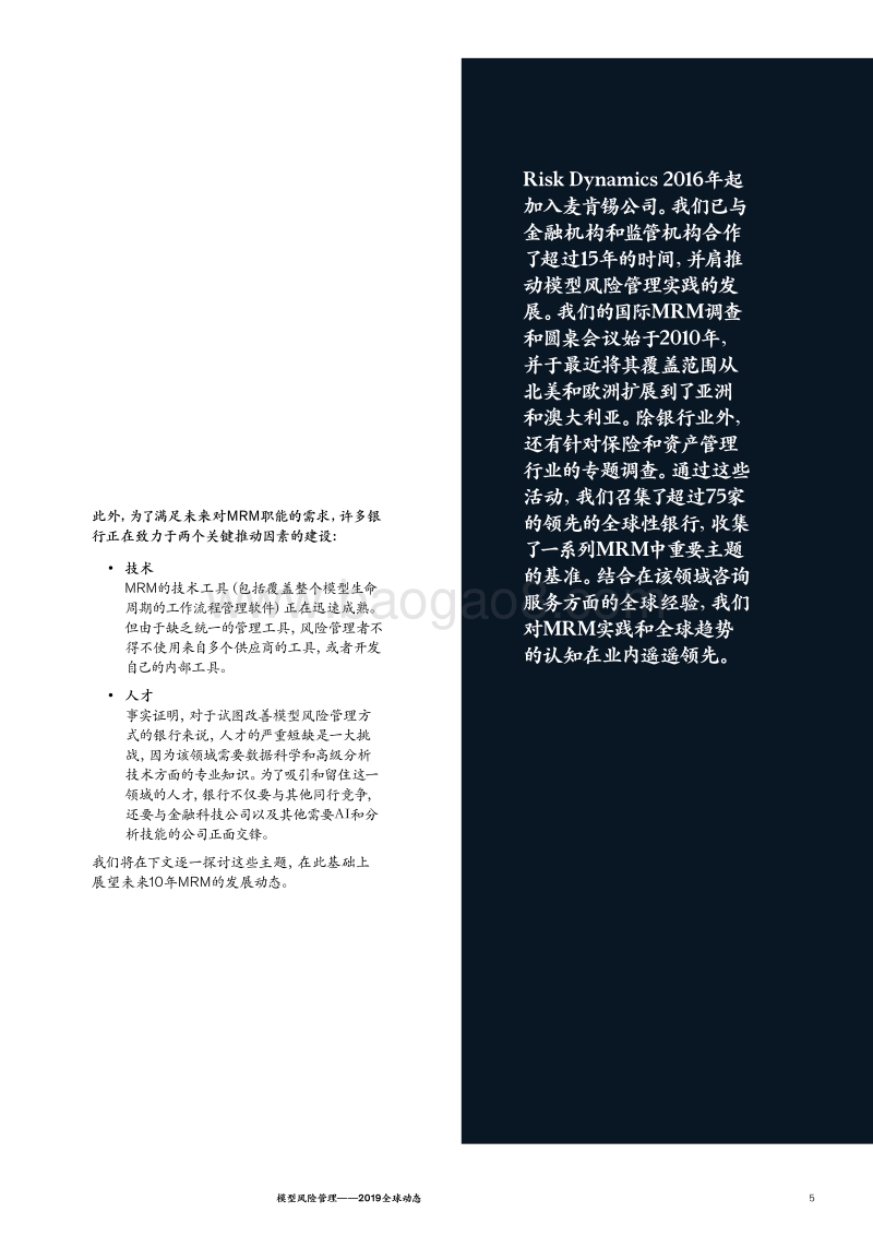 模型风险管理：2019全球动态.pdf_第5页