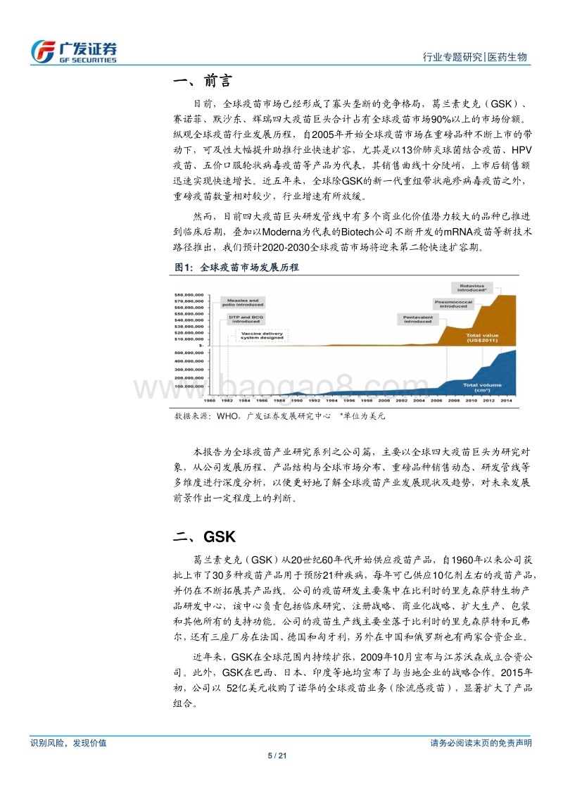疫苗行业专题之公司篇：深度解析全球四大疫苗巨头.pdf_第5页