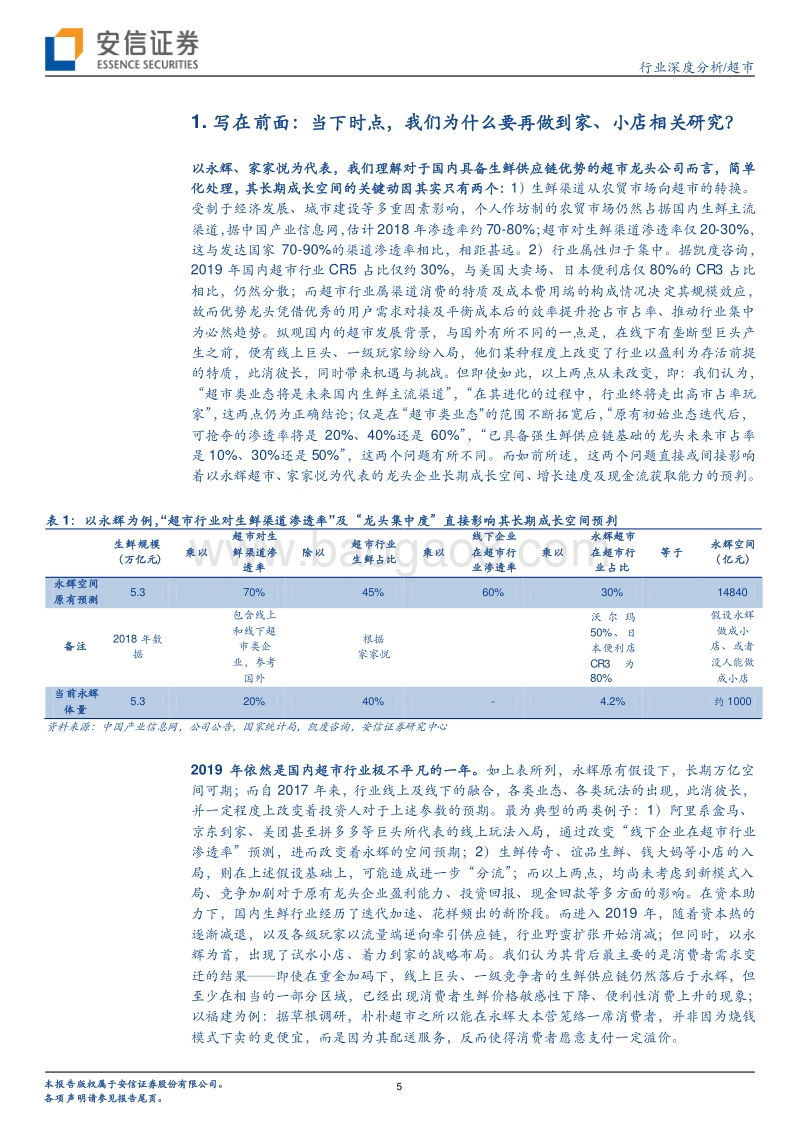 国内外生鲜到家、小店模式深度分析：当前时点，我们如何看待超市行业变化？.pdf_第5页