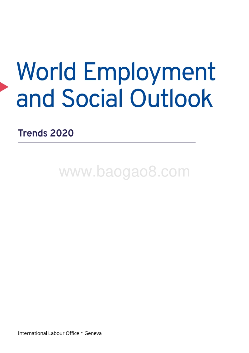 世界就业与社会展望：2020年趋势（英文版）.pdf_第2页