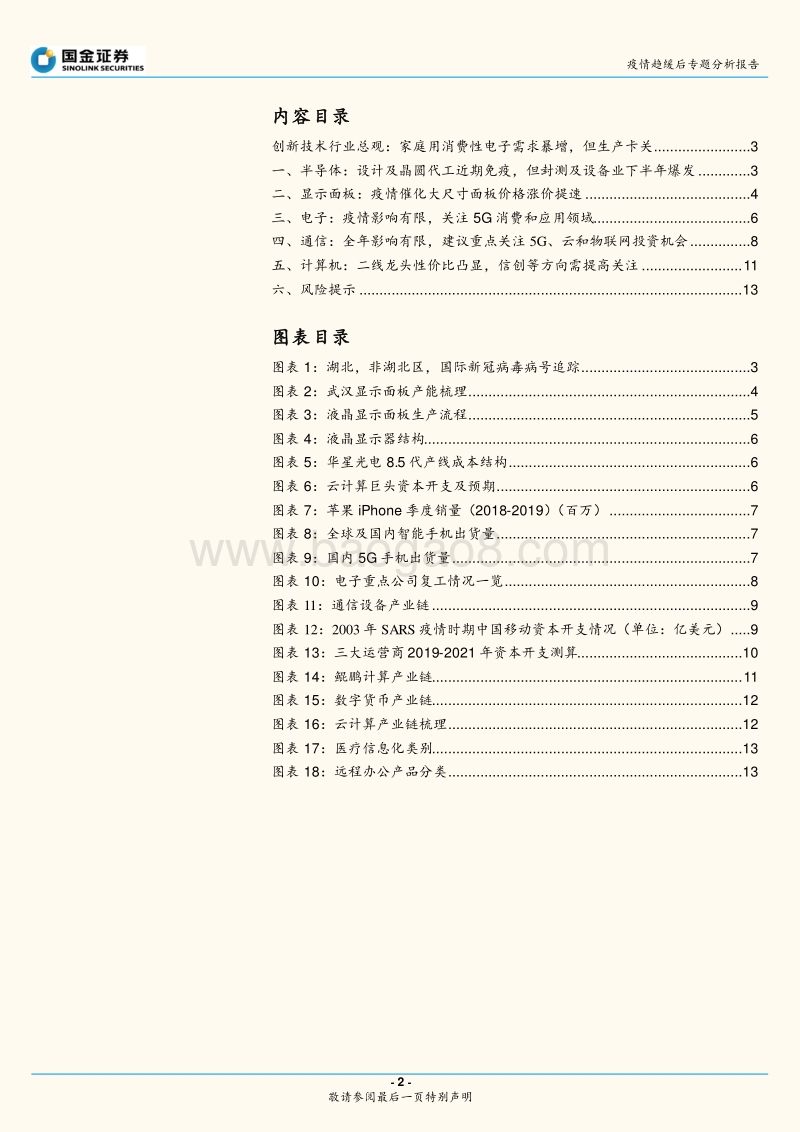 疫情趋缓后的春天：创新技术行业投资策略.pdf_第2页