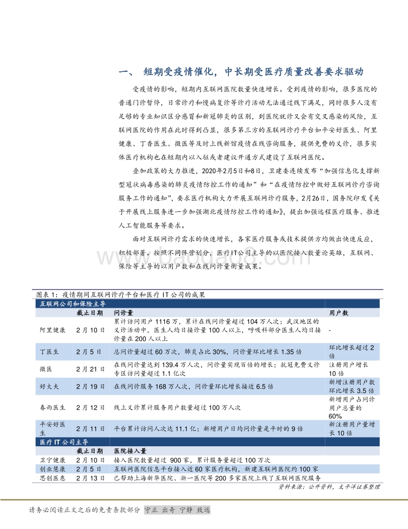 医疗信息化深度之二：互联网医疗非昙花一现，医疗服务质量要求驱动市场发展.pdf_第5页