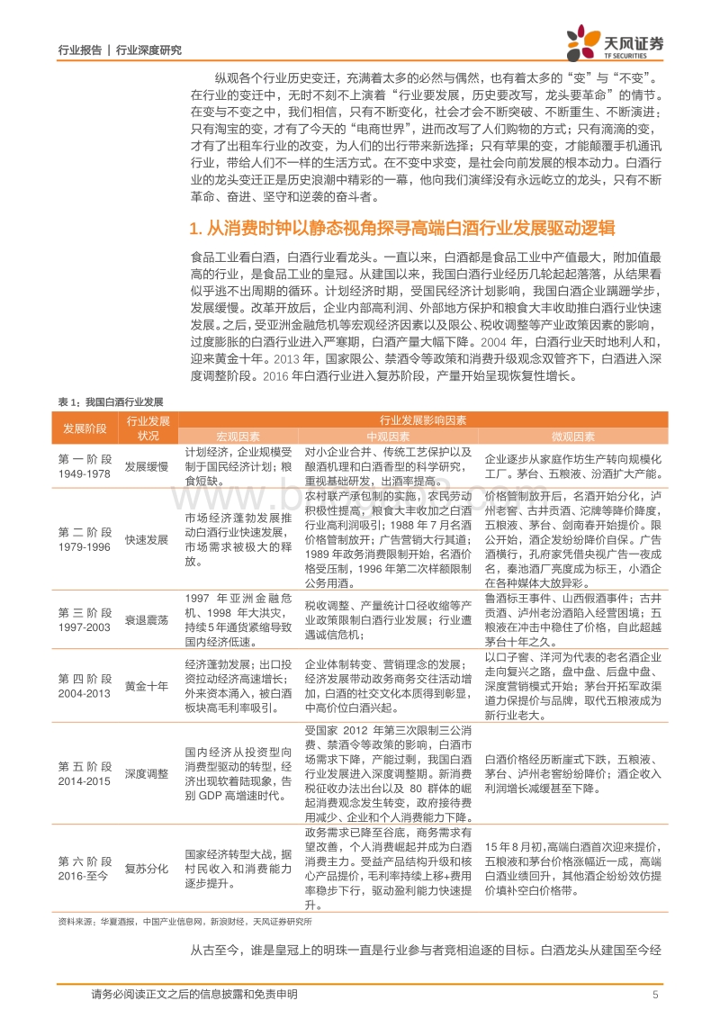 白酒行业发现系列报告上篇：高端白酒：探寻白酒发展顶层逻辑，树立食品工业价值典范.pdf_第5页