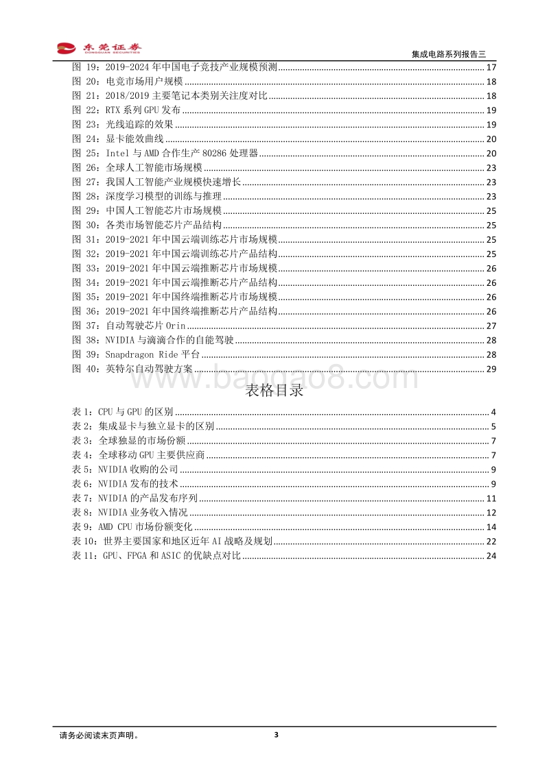 集成电路系列报告三：从全球领先企业看GPU发展方向.pdf_第3页