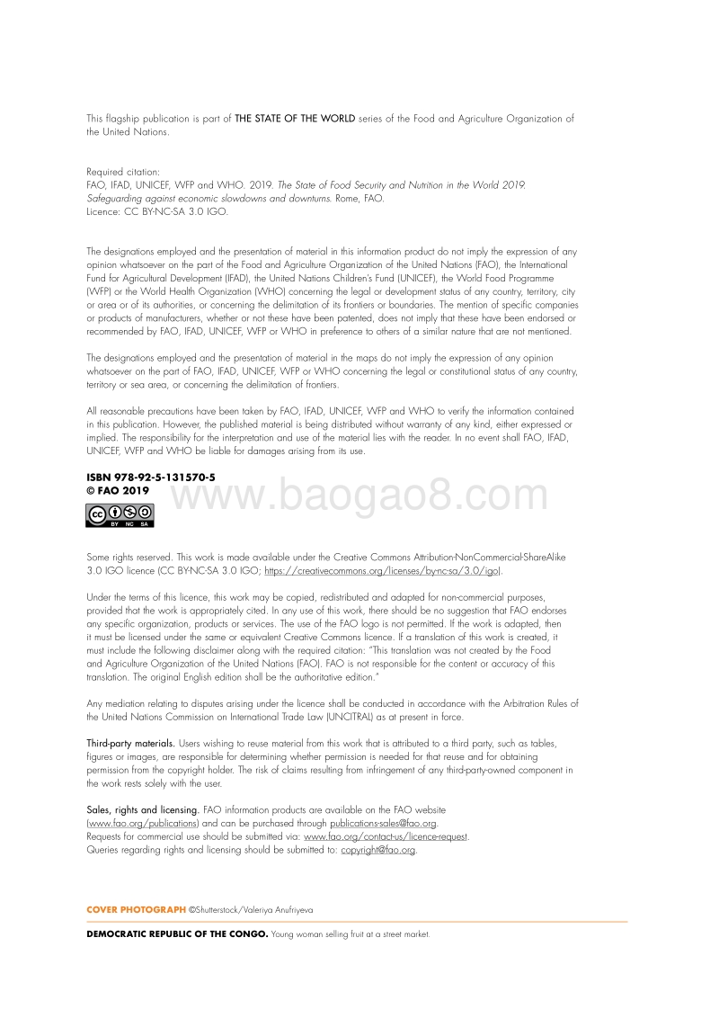 2019年世界粮食安全与营养状况（英文版）.pdf_第2页