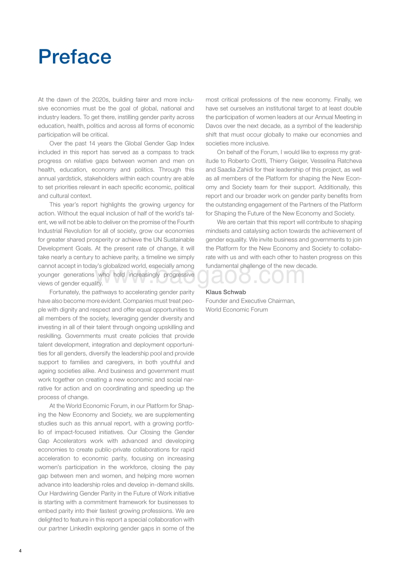 2020年全球性别差距报告（英文版）.pdf_第4页