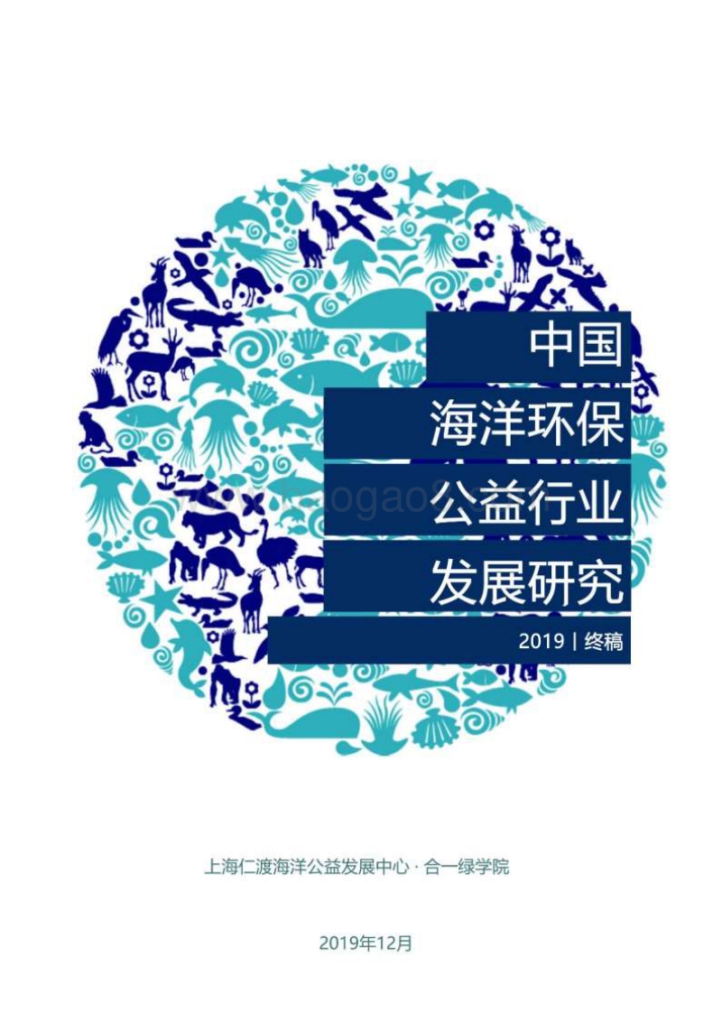 2019中国海洋环保公益行业发展研究.pdf_第1页