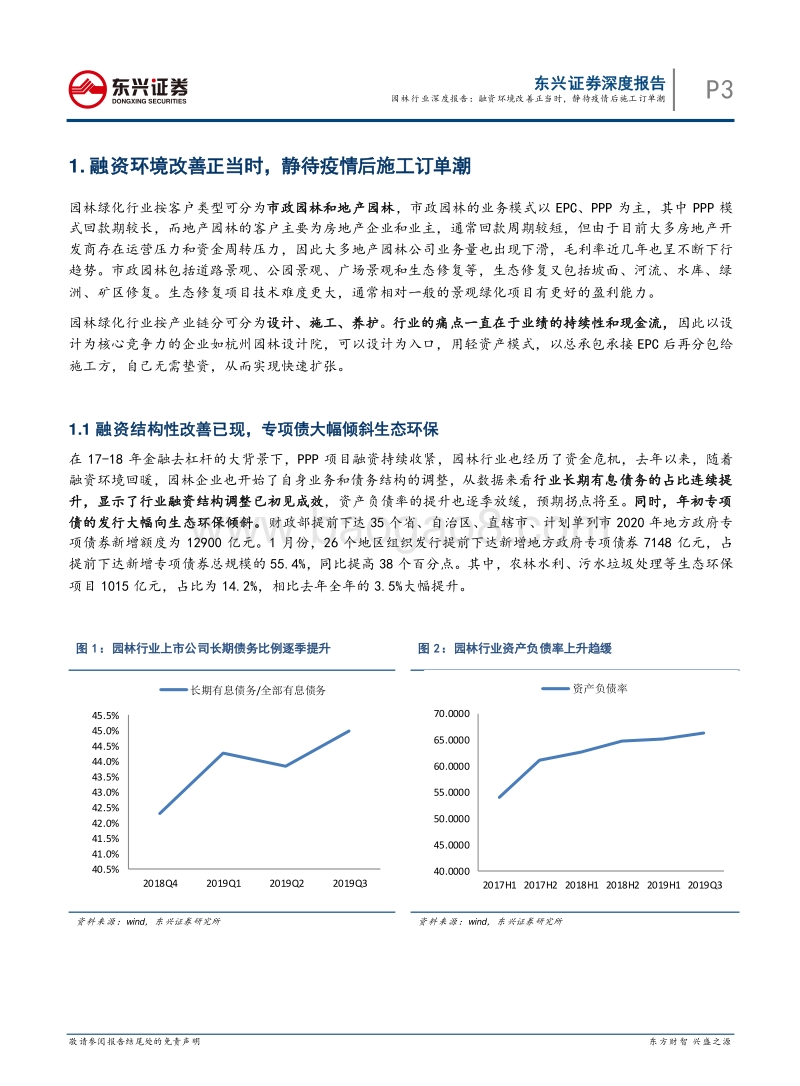 园林行业深度报告：融资环境改善正当时，静待疫情后施工订单潮.pdf_第3页