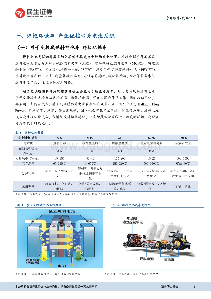 燃料电池汽车行业专题报告：政策暖风频吹，商业化进程渐行渐近.pdf_第3页