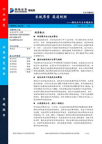 调味品行业专题报告：长坡厚雪渠道制胜.pdf