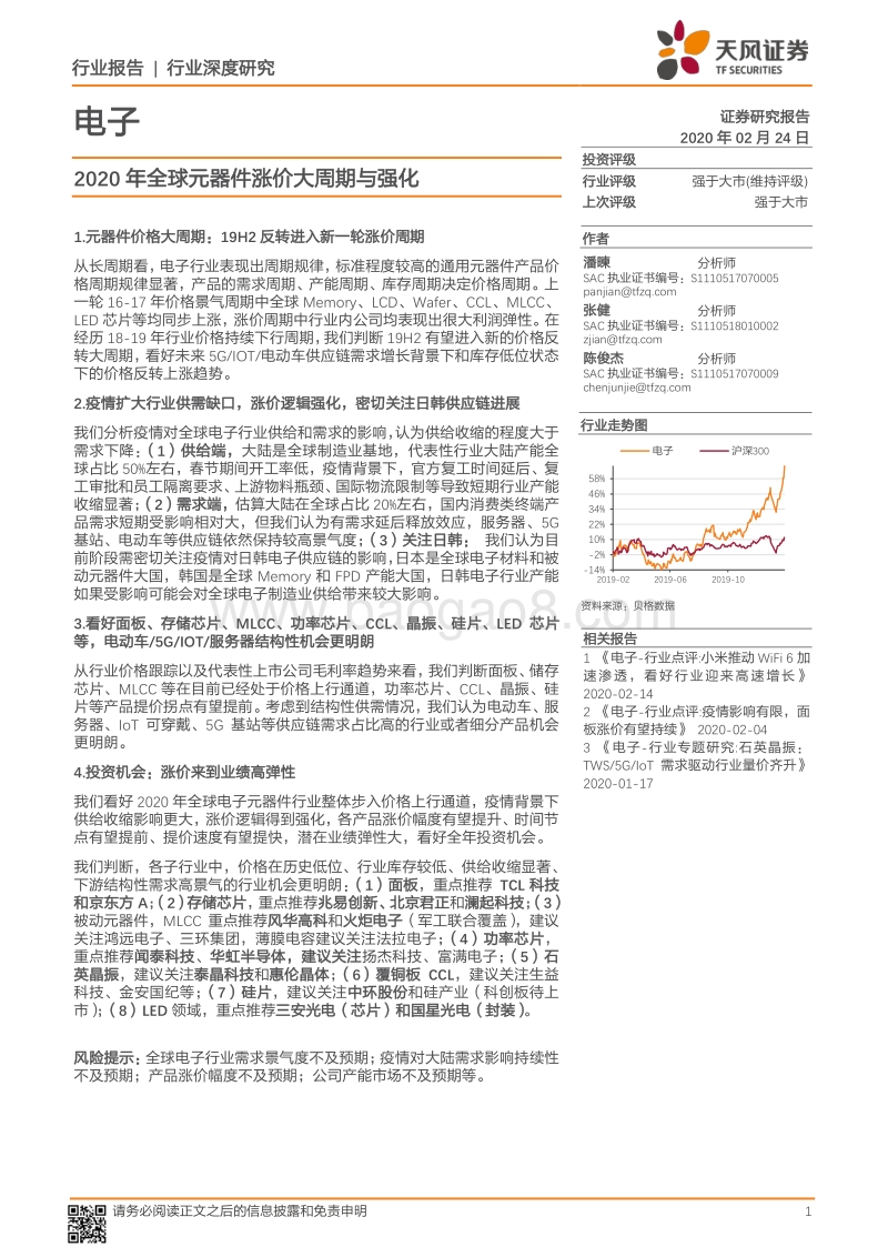 电子行业深度研究：2020年全球元器件涨价大周期与强化.pdf