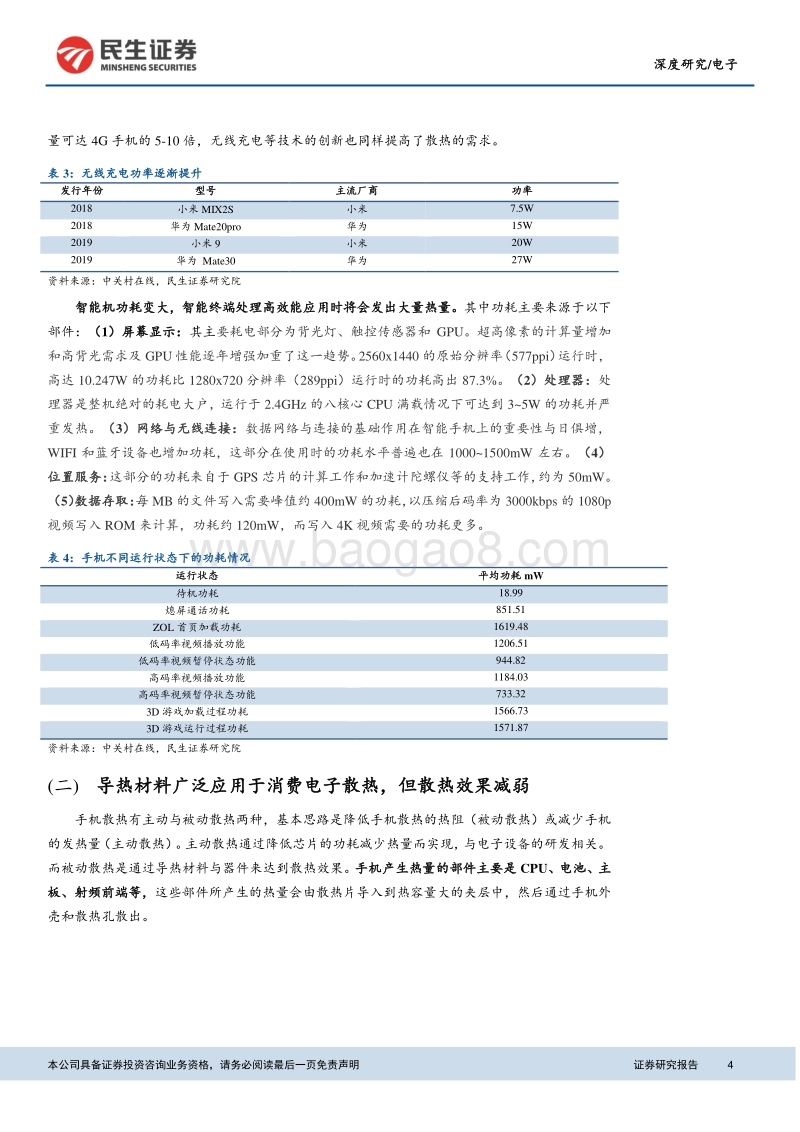 电子深度报告：5G散热需求倍增，行业增长剑已在弦.pdf_第4页
