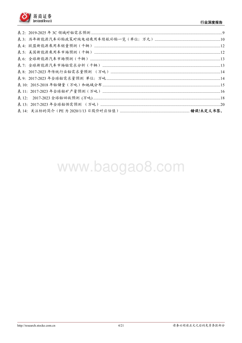 钴行业深度报告：持续看好钴的逻辑.pdf_第4页