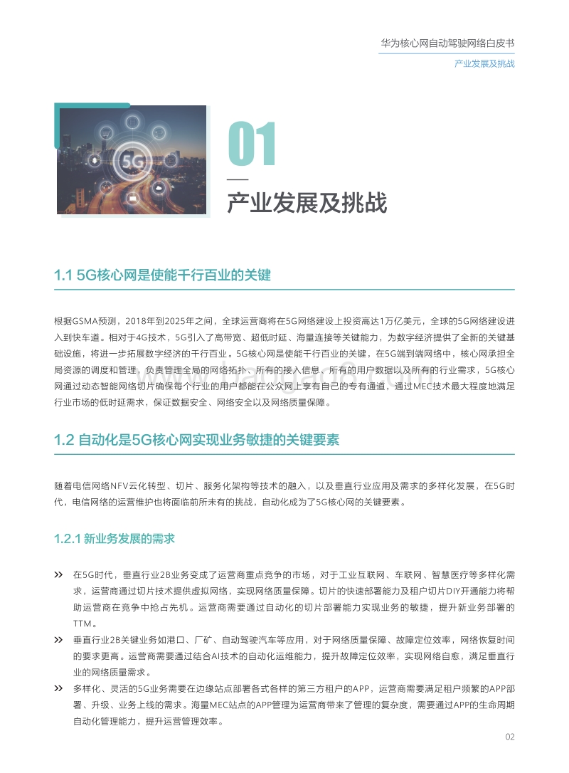 华为核心网自动驾驶网络白皮书.pdf_第3页