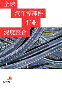 全球汽车零部件行业深度整合.pdf